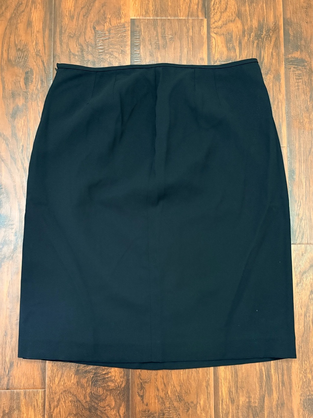 Kasper Classics Petite Black Pencil Skirt Size 14P Lined Workwear